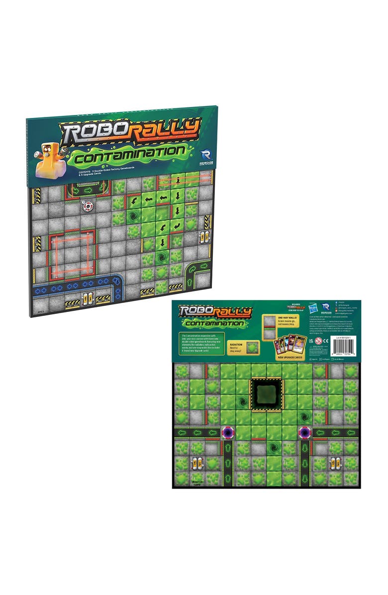 Renegade Game Studios Robo Rally Contamination Expansion 12+, Alternate, color, Multicolored