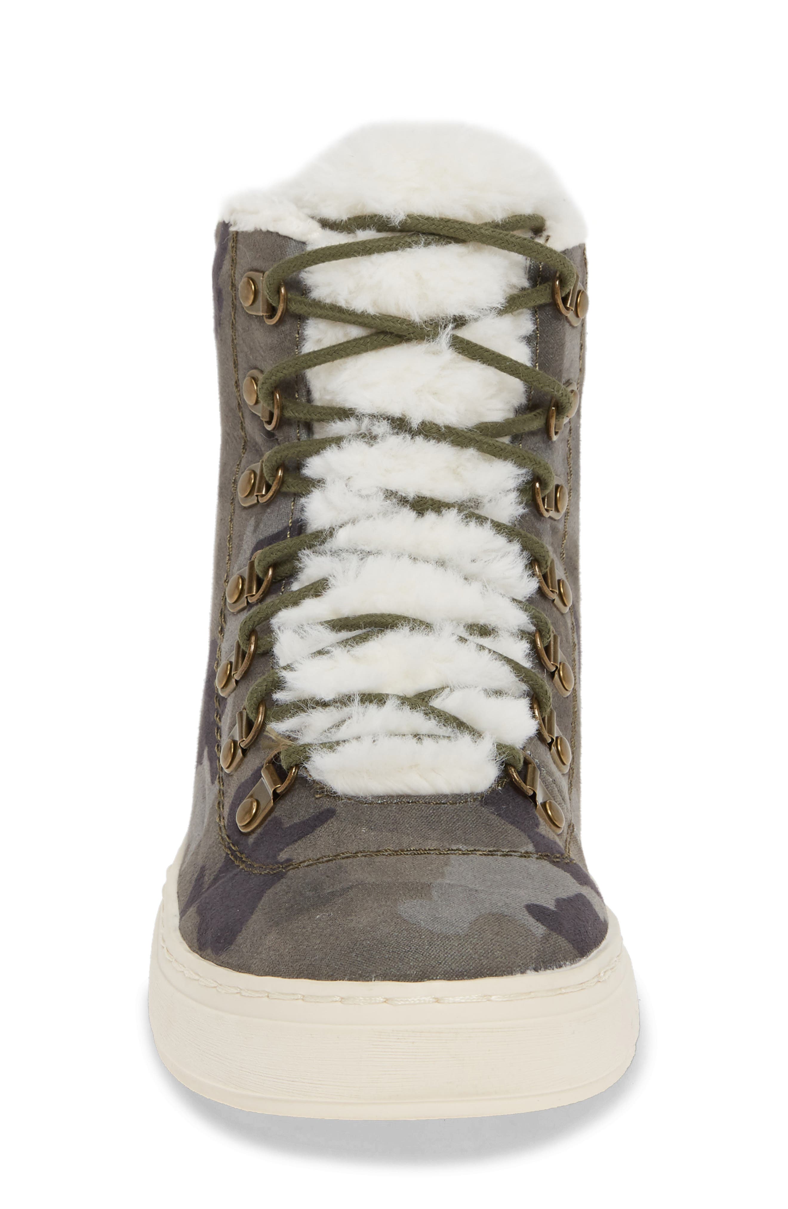 Take a Hike High Top Sneaker, Alternate, color, CAMO
