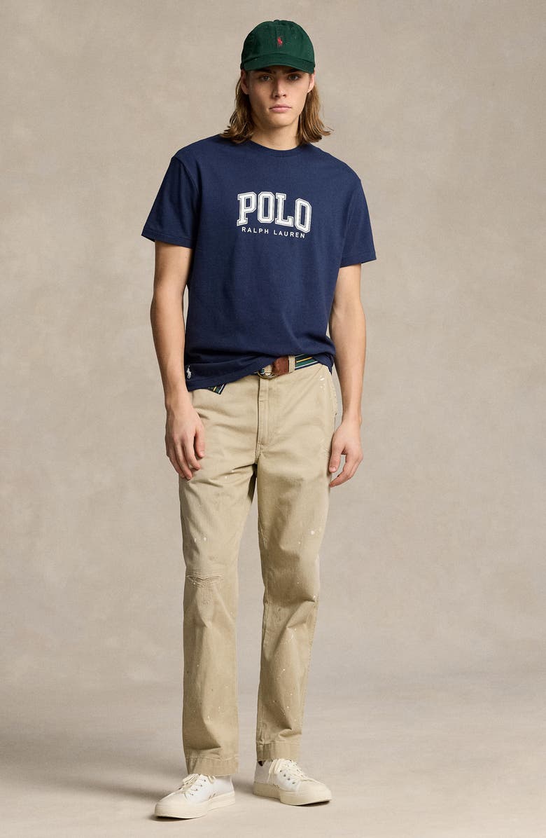 Polo Ralph Lauren Cotton Jersey Graphic T-Shirt, Alternate, color, Cruise Navy