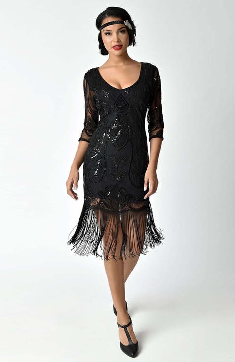 1920s Margaux Flapper Dress