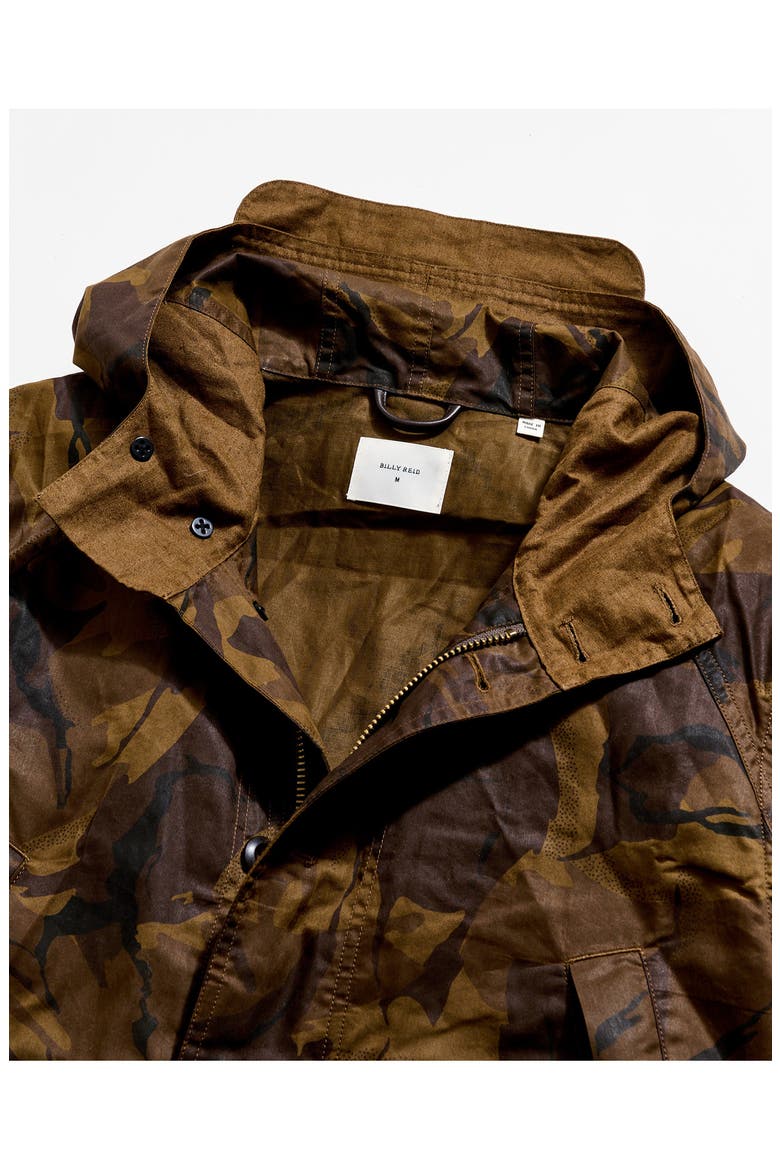 Waxed Lodge Jacket, Alternate, color, BROWN