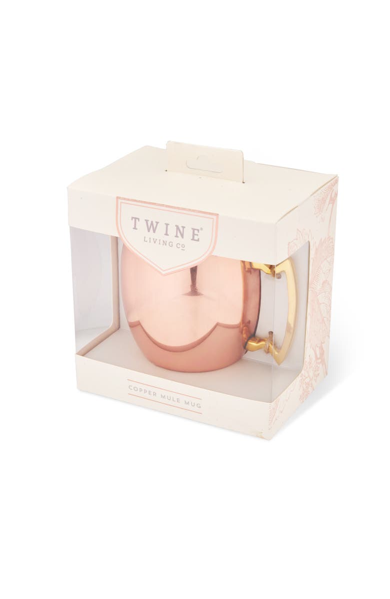 TWINE Moscow Mule Mug, Alternate, color, Copper