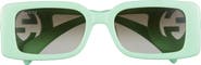 Gucci 54mm Rectangle Sunglasses