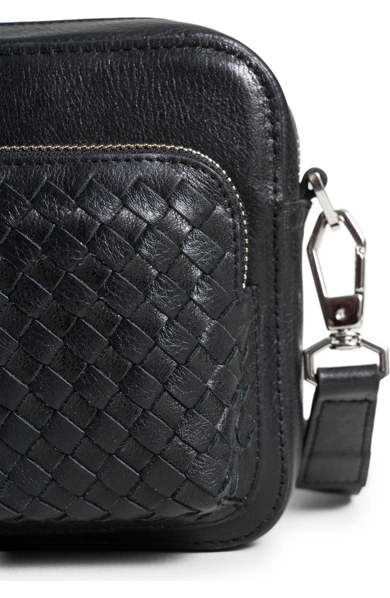 Velez Leather Crossbody Bag for Men, Alternate, color, Black