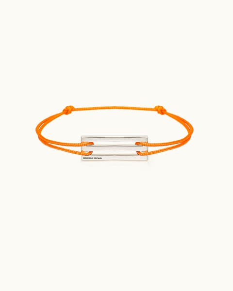 Nato Sterling-Silver Bracelet