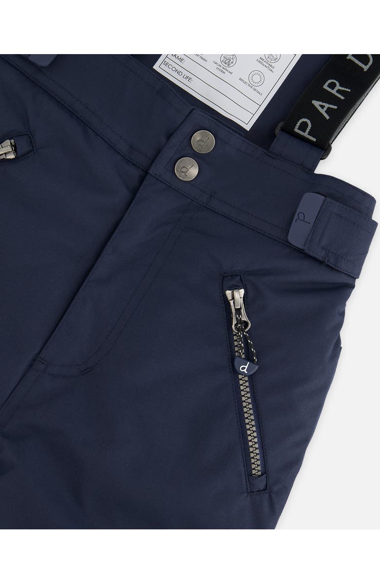 Deux par Deux Kids Unisex Snow Pants Navy, Alternate, color, 