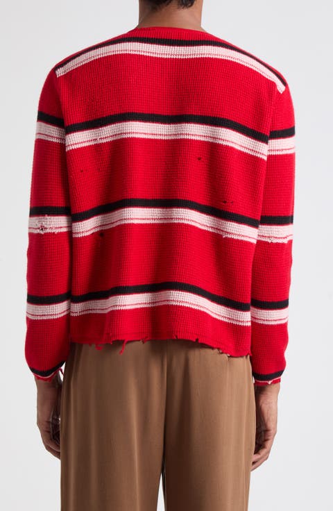 Friends Stripe Wool & Cashmere Sweater
