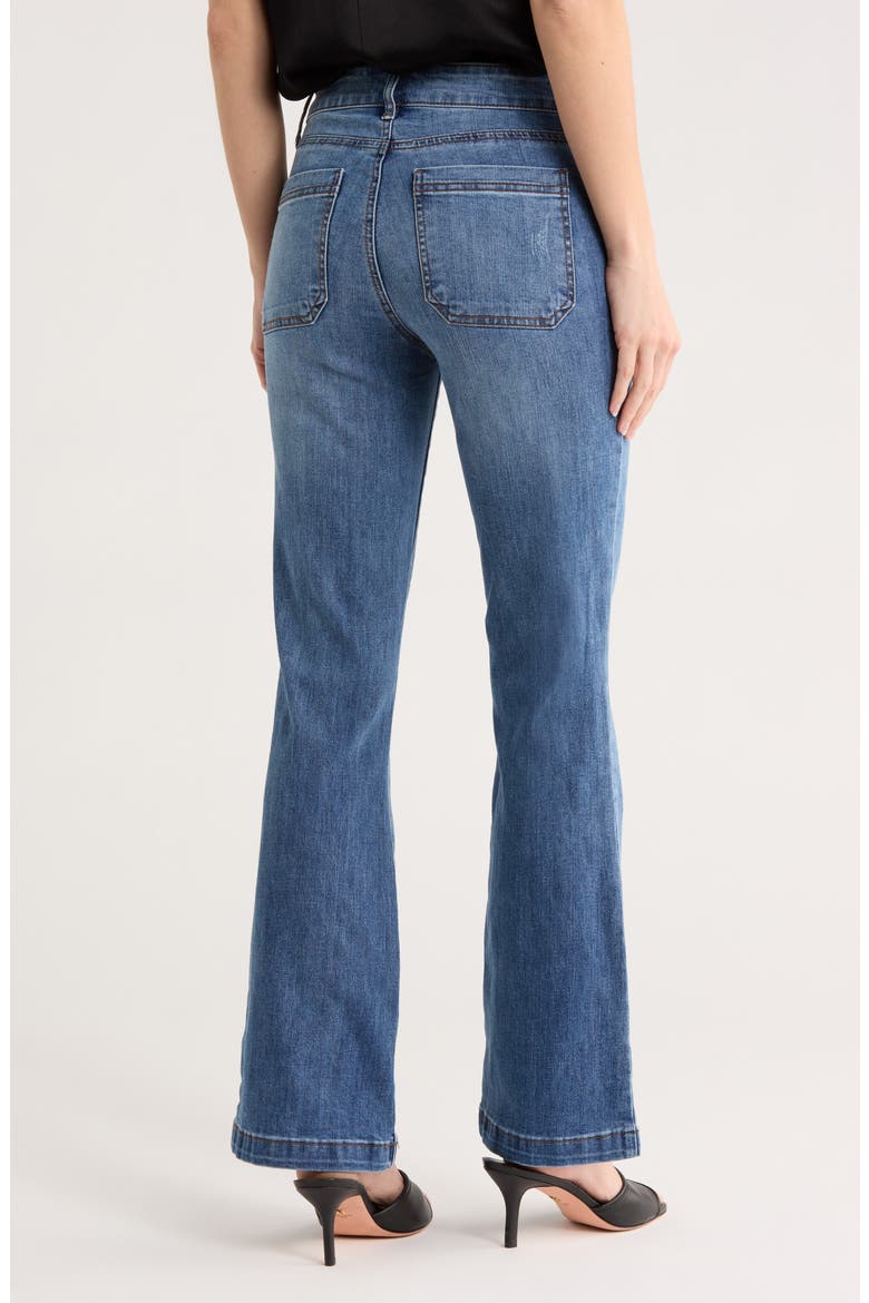 Mandy High Waist Classic Bootcut Jeans, Alternate, color, HUNTINGTON