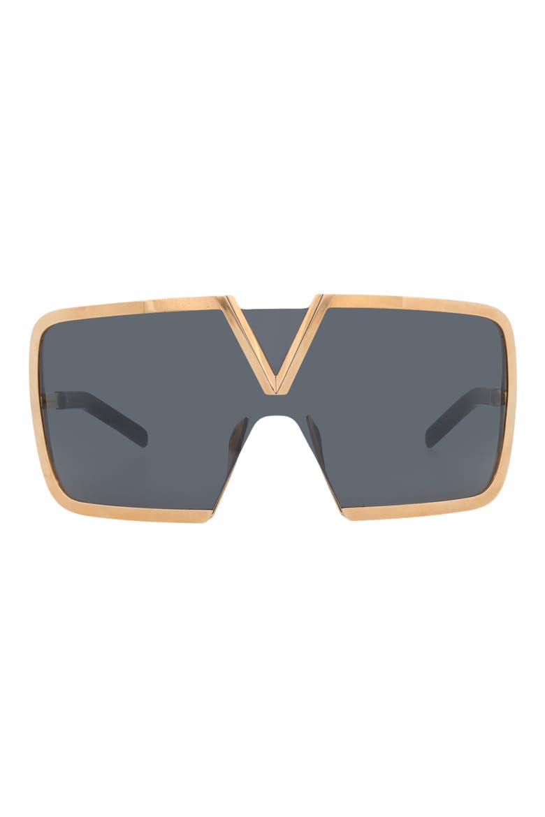 146mm Shield Sunglasses (Women) | Nordstromrack display picture 1