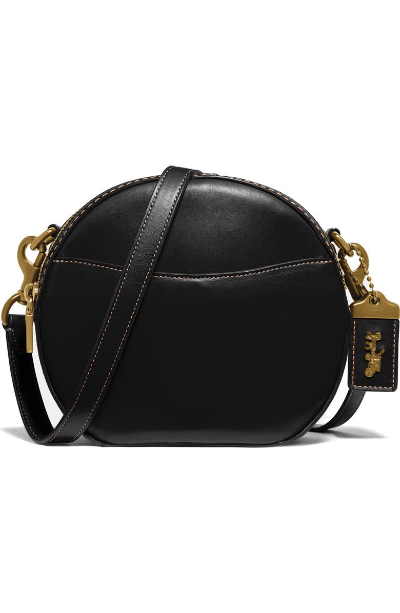 COACH Canteen Leather Crossbody Bag, Main, color,