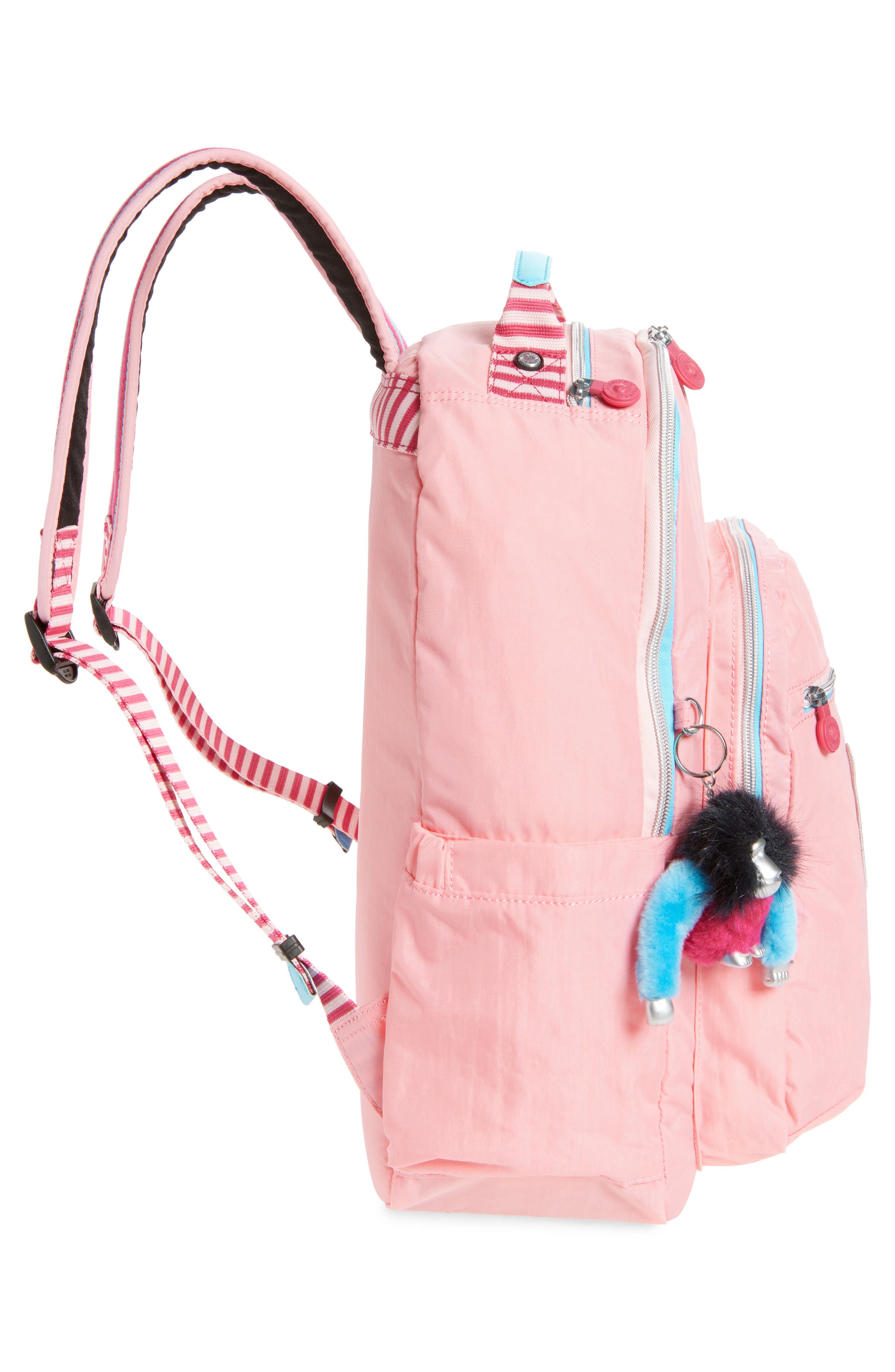 Kipling Kids' Seoul Backpack, Alternate, color, Coral Sea