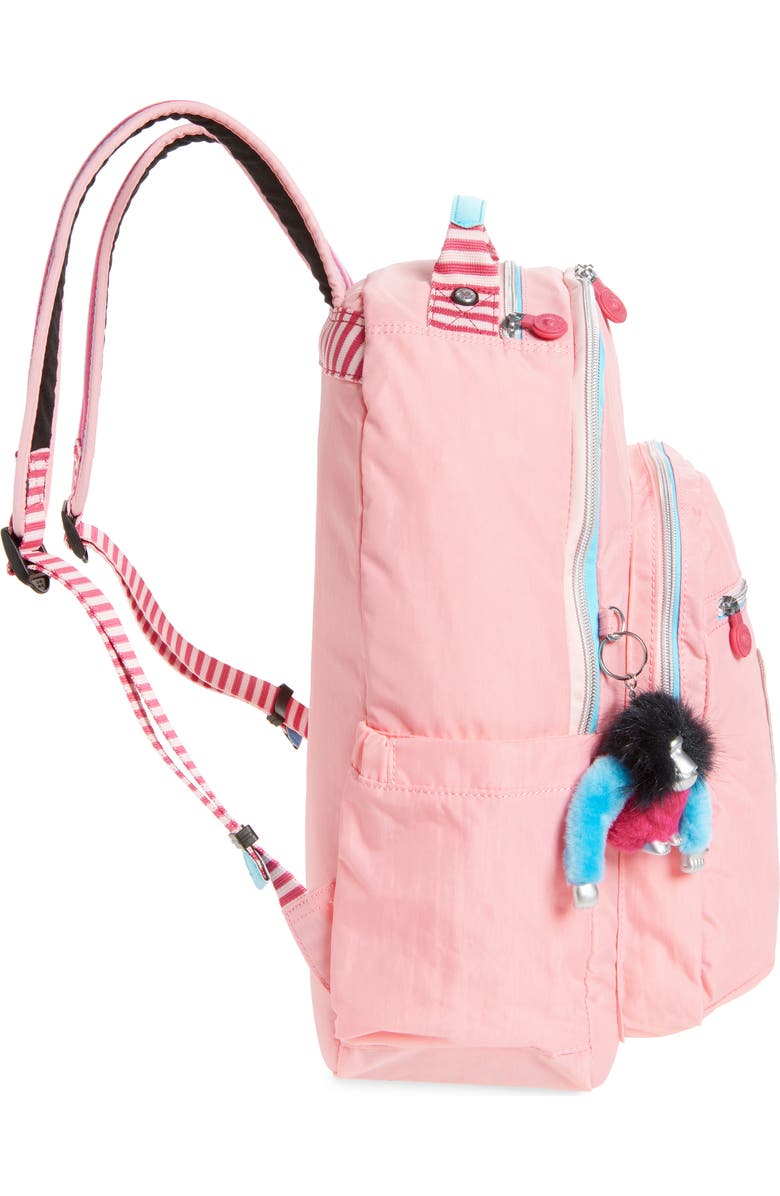 Kipling Kids' Seoul Backpack, Alternate, color, Coral Sea