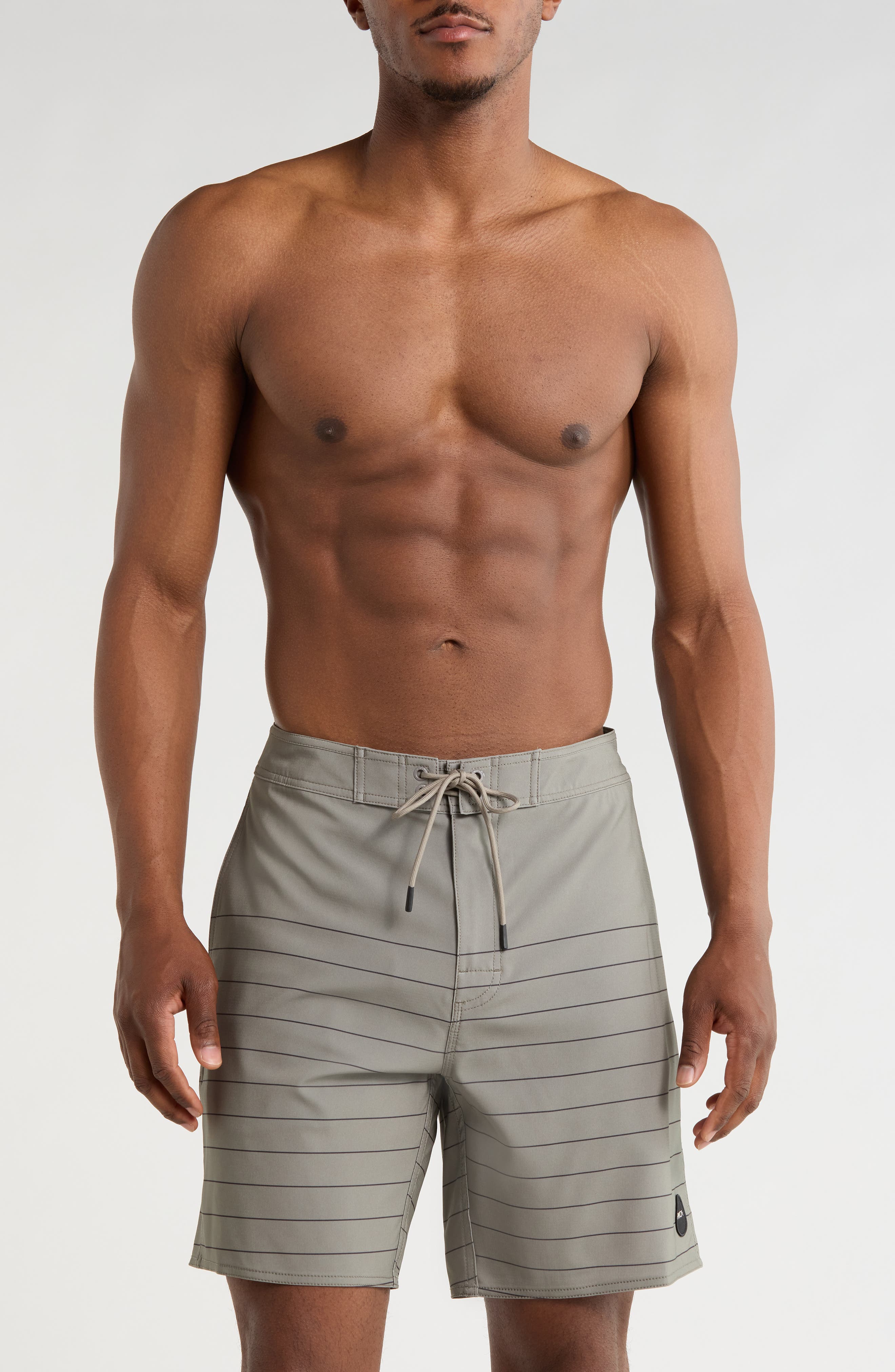 RVCA Steady Stripe Swim Shorts