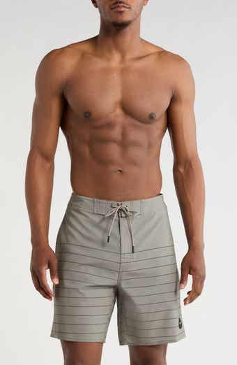 RVCA Steady Stripe Swim Shorts