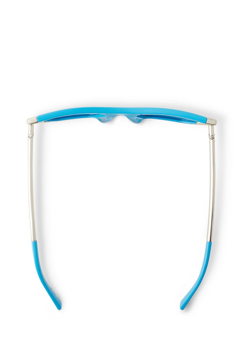 Nova Sunglasses, Alternate, color, Blue/Silver