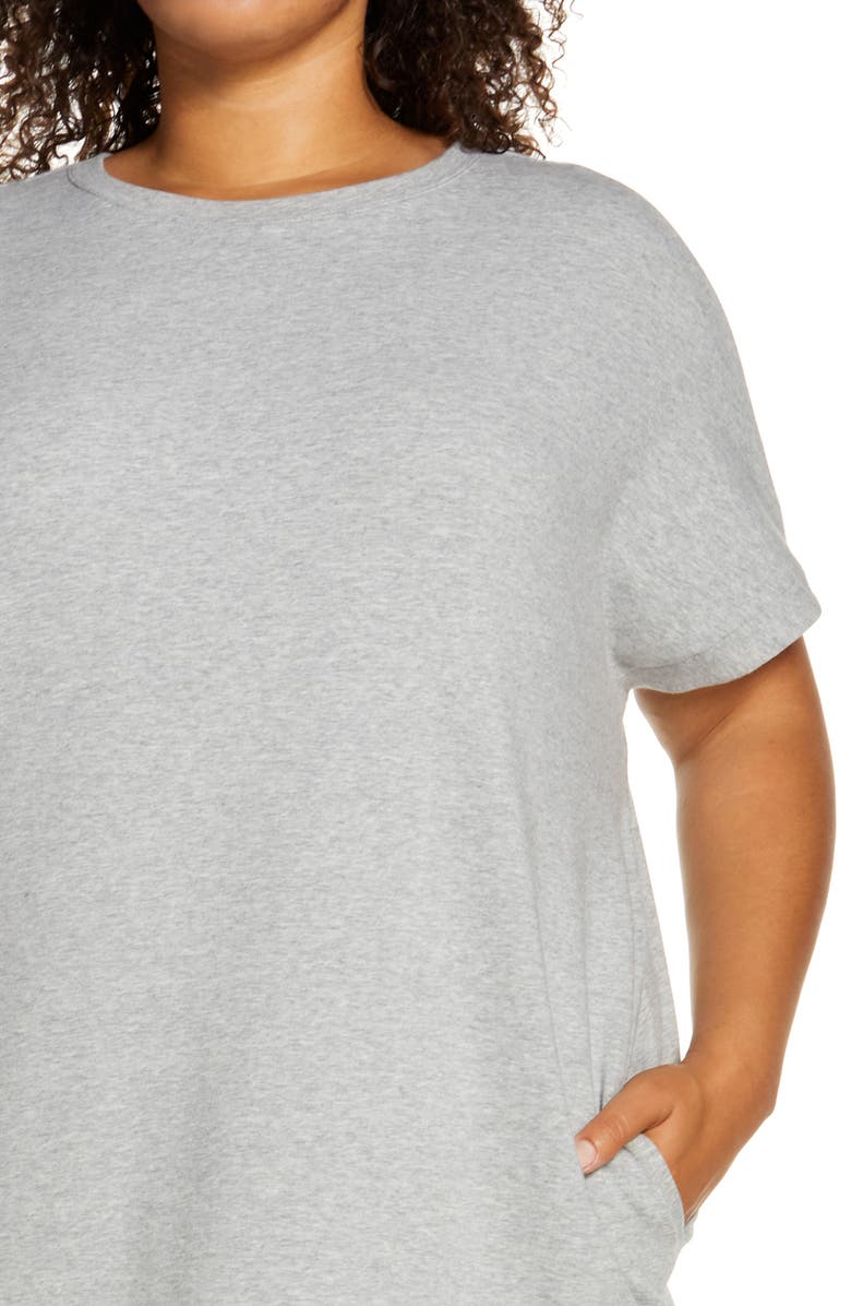 Caslon<sup>®</sup> Crewneck T-Shirt Dress, Alternate, color,