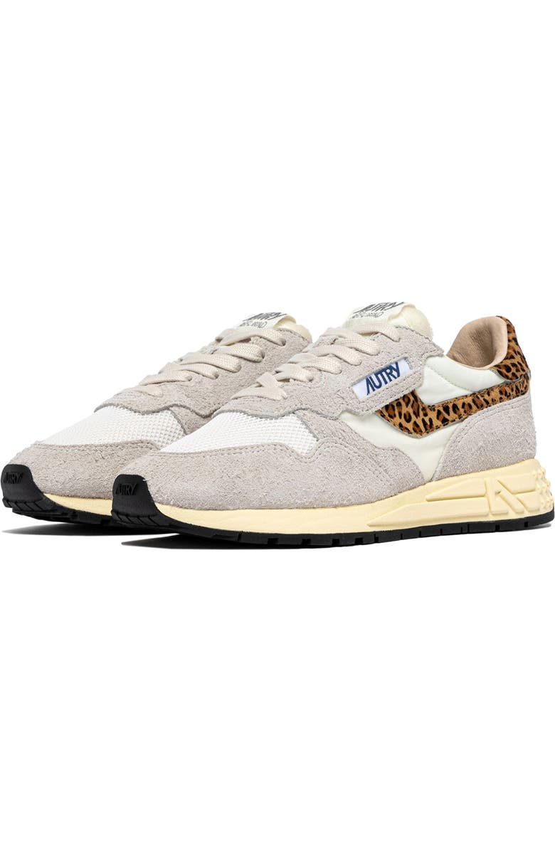 AUTRY Reelwind Low Sneaker, Main, color, Pony White