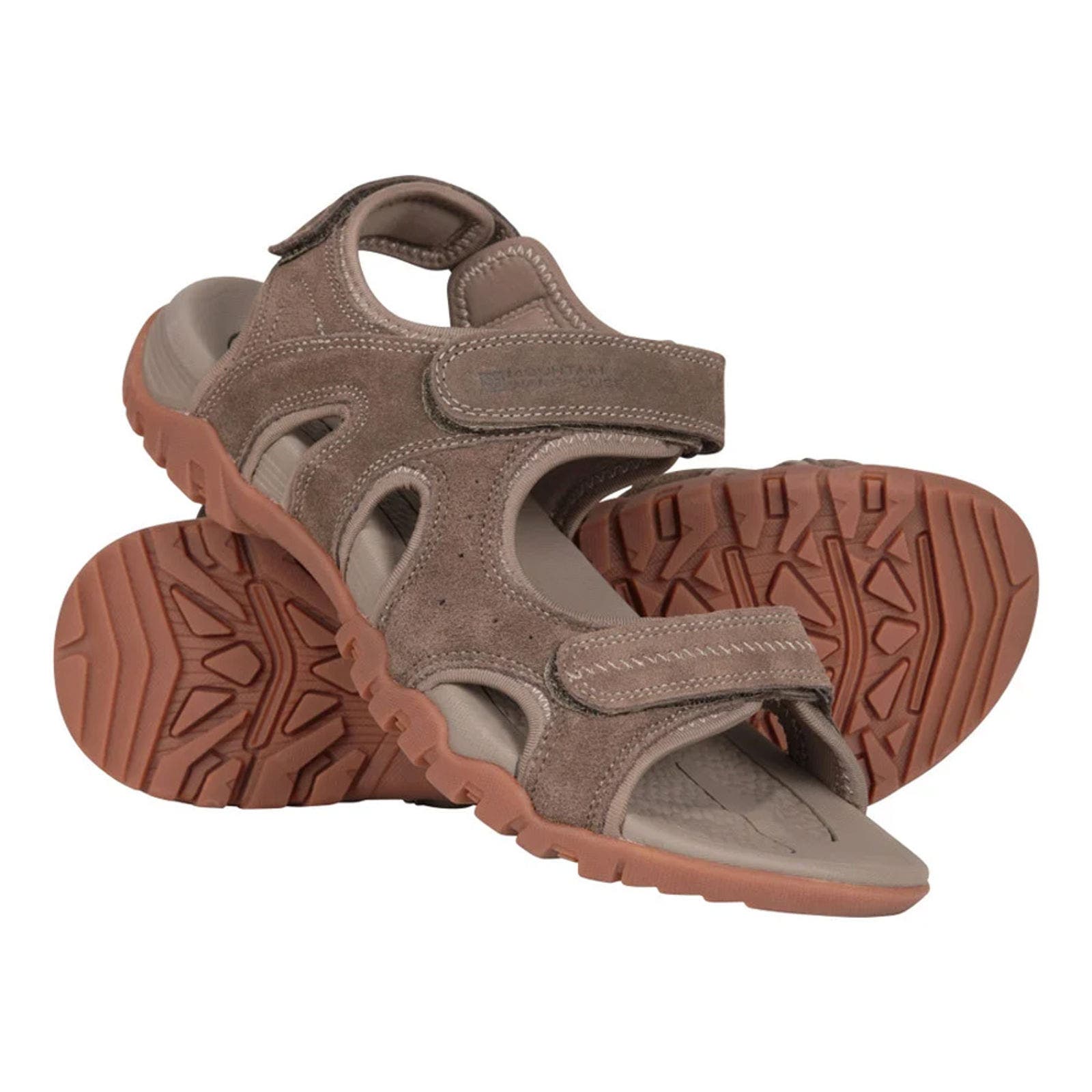 Rock Suede Walking Sandals, Alternate, color, Brown