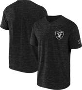 NFL X DARIUS RUCKER Men's NFL x Darius Rucker Collection by Fanatics Black Las Vegas Raiders Slub Henley T-Shirt