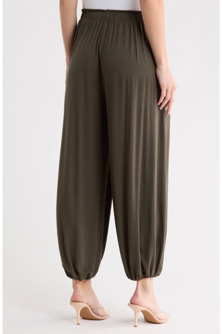 Jersey Harem Pants, Alternate, color, OLIVE
