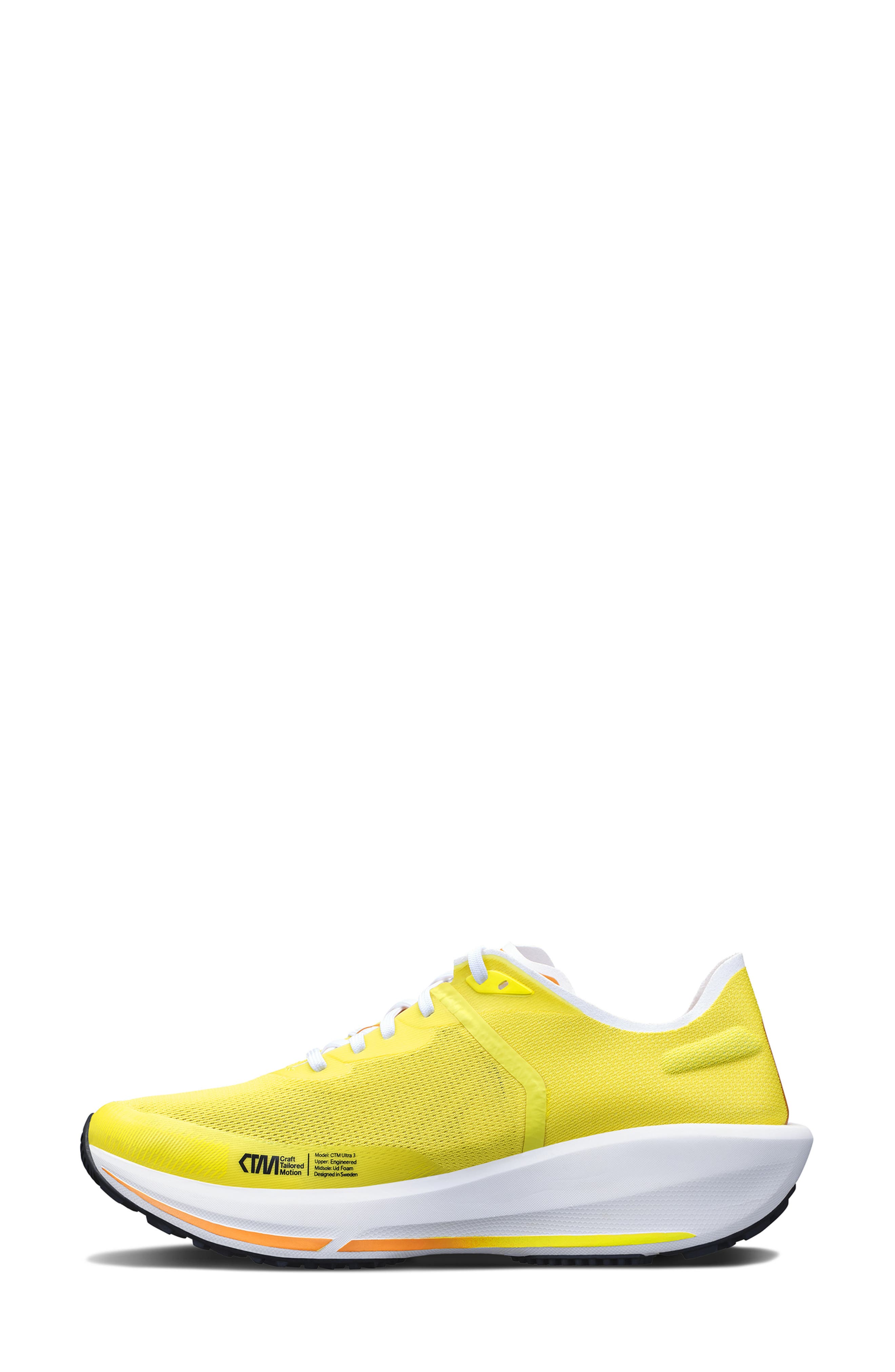 CTM Ultra 3 Running Shoe, Alternate, color, NEON LIGHT-WHITE
