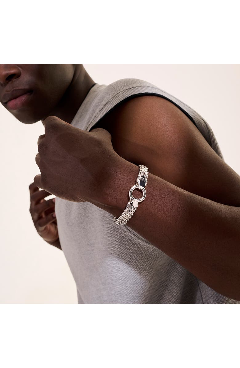 John Hardy Flat Chain Bracelet, Alternate, color, Silver