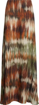 Johanna Ortiz New Intermingled Ideas Silk Georgette Maxi Skirt