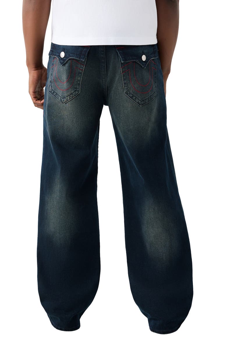 Vinny Super T Baggy Jeans, Alternate, color, COLOGNE DARK WASH