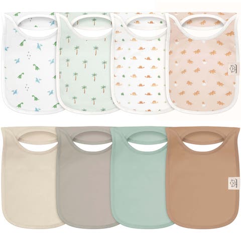 8-Pack Hallo Drool Bibs