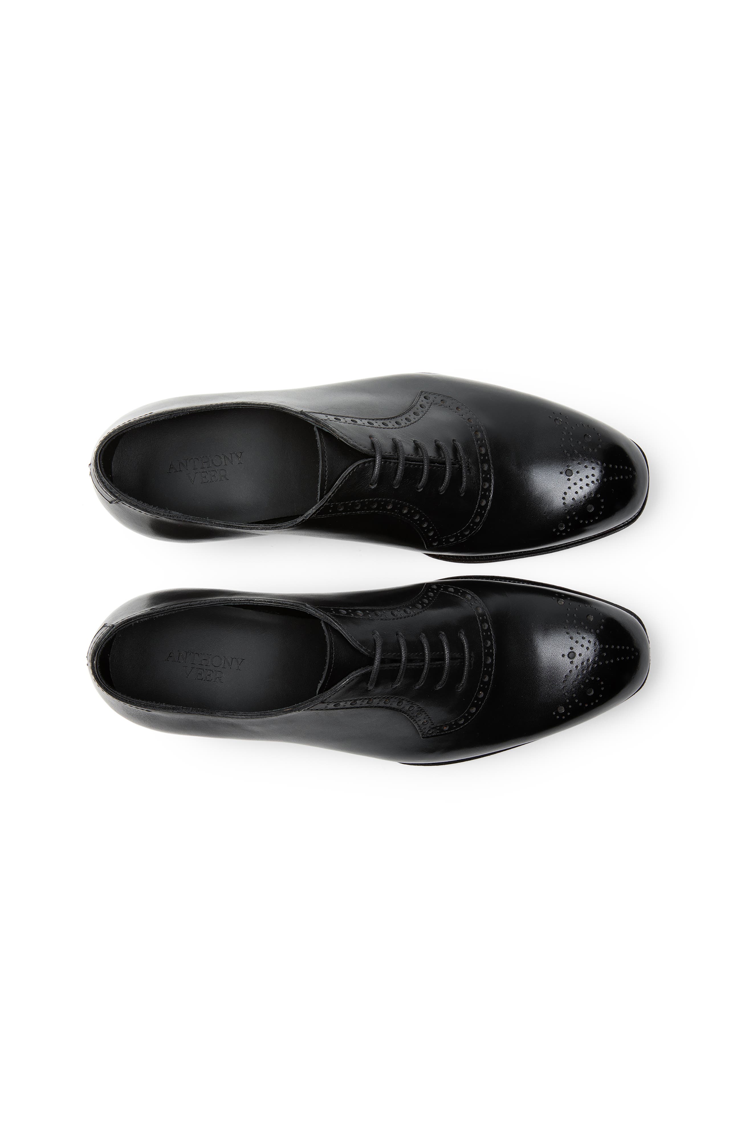 Anthony Veer Turin Oxford, Alternate, color, Antique Black
