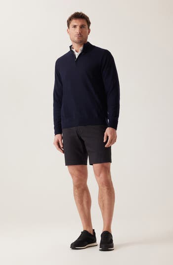 【KOOLOSET】Side Dip Tuck Cotton Bermuda Pants Two-Tuck Bermuda Sweatpants (4color) - kooloset