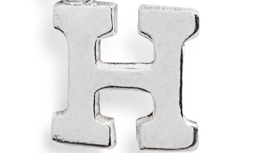 Nashelle Initial Pendant Necklace In Sterling Silver - H