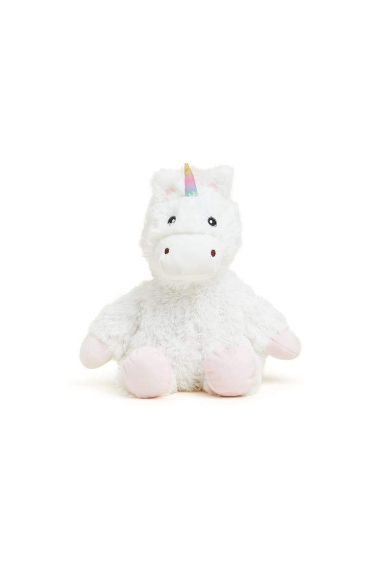 Unicorn Plush Toy, Alternate, color, White