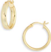 ARGENTO VIVO Puffed Hoop Earrings