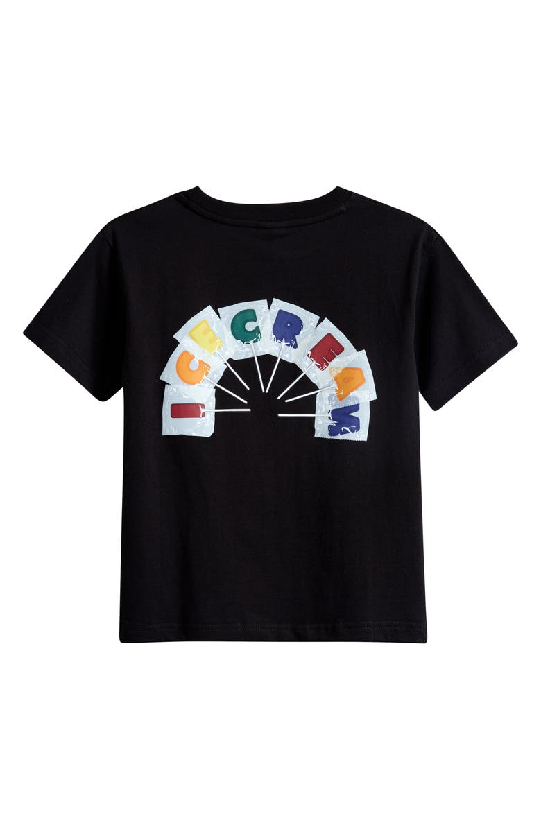 ICECREAM Kids' Lolli Cotton Graphic T-Shirt, Alternate, color, Black