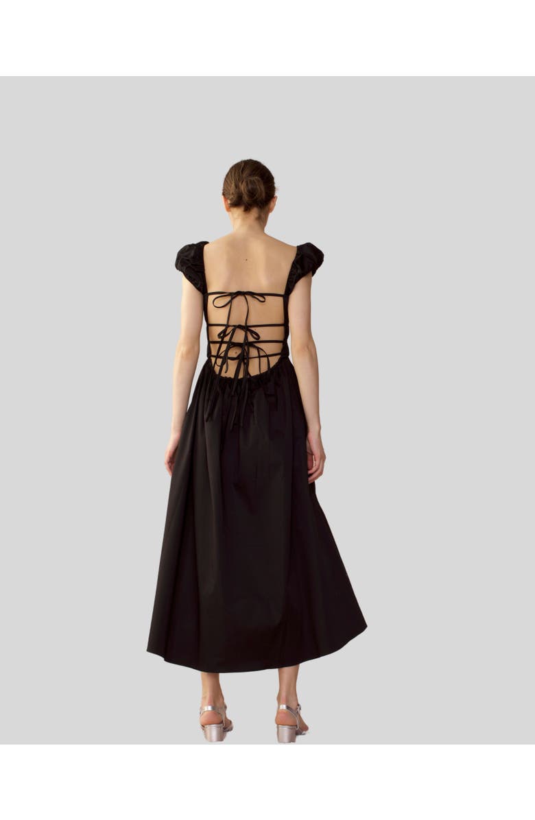 Cynthia Rowley Bodrum Back Tie Dress, Alternate, color, 