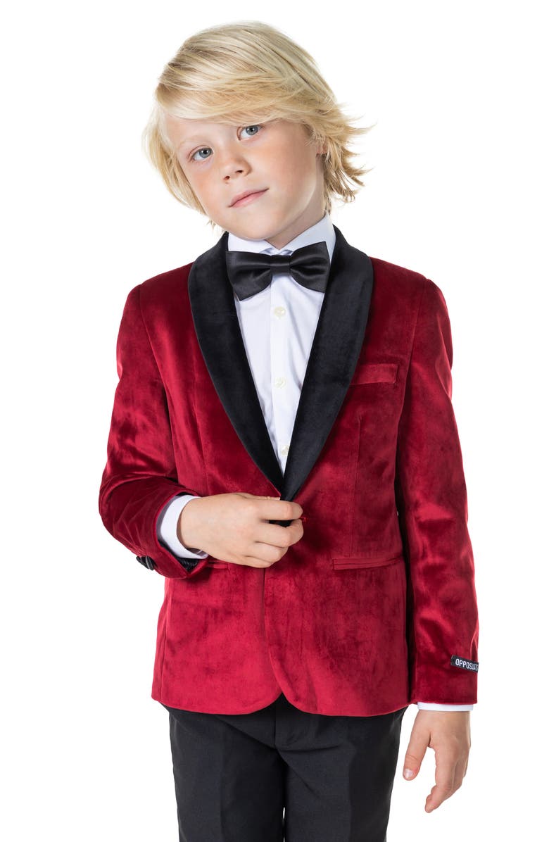 OppoSuits Kids' Deluxe Dinner Jacket, Main, color, Red