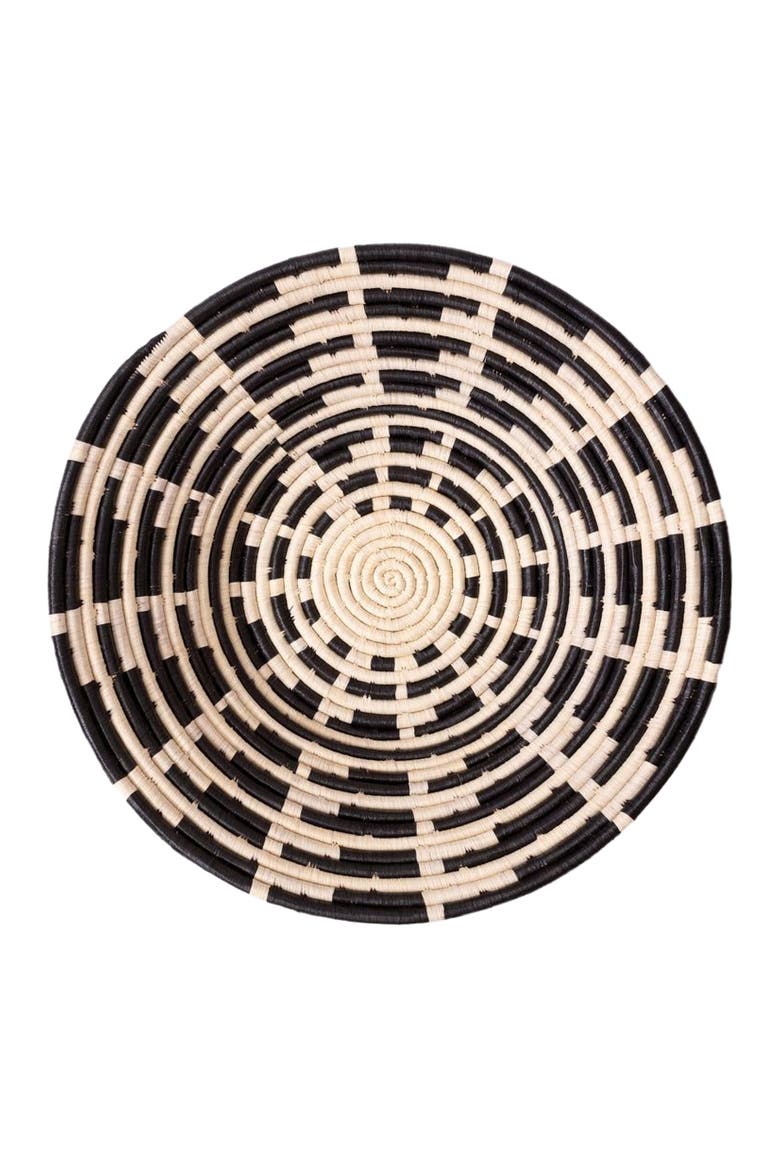 Large Spinning Fan Basket, Main, color, Black, Beige