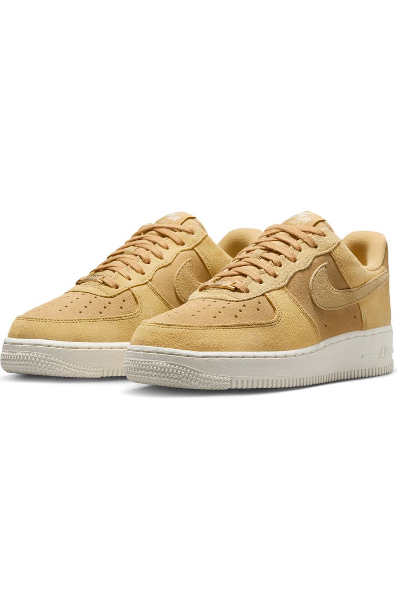 Nike Air Force 1 '07 Basketball Sneaker, Main, color, Club Gold/ Gold/ Sail