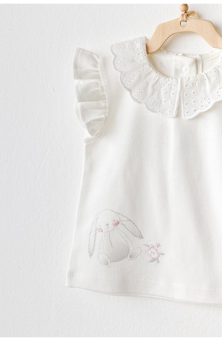 Andy Wawa Cuddly Bunny Bear Shorts Set, Alternate, color, Light Blue