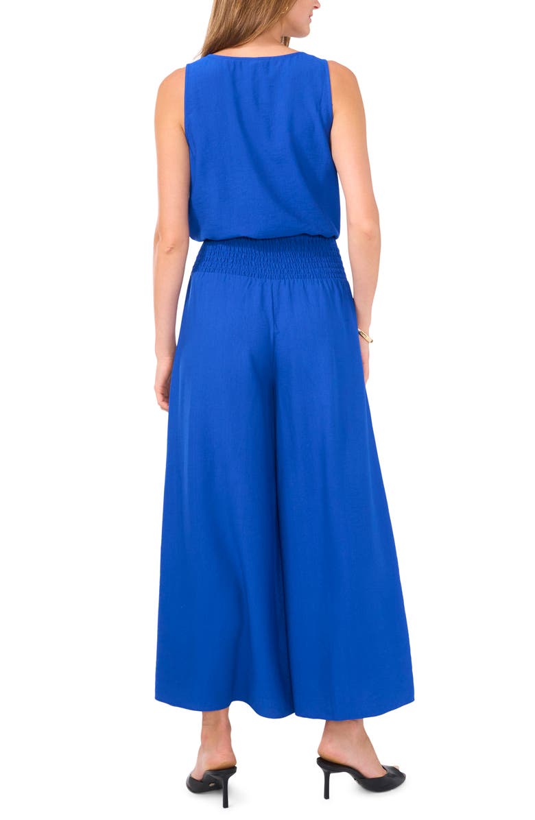 Vince Camuto Smock Waist Wide Leg Pants, Alternate, color, 
