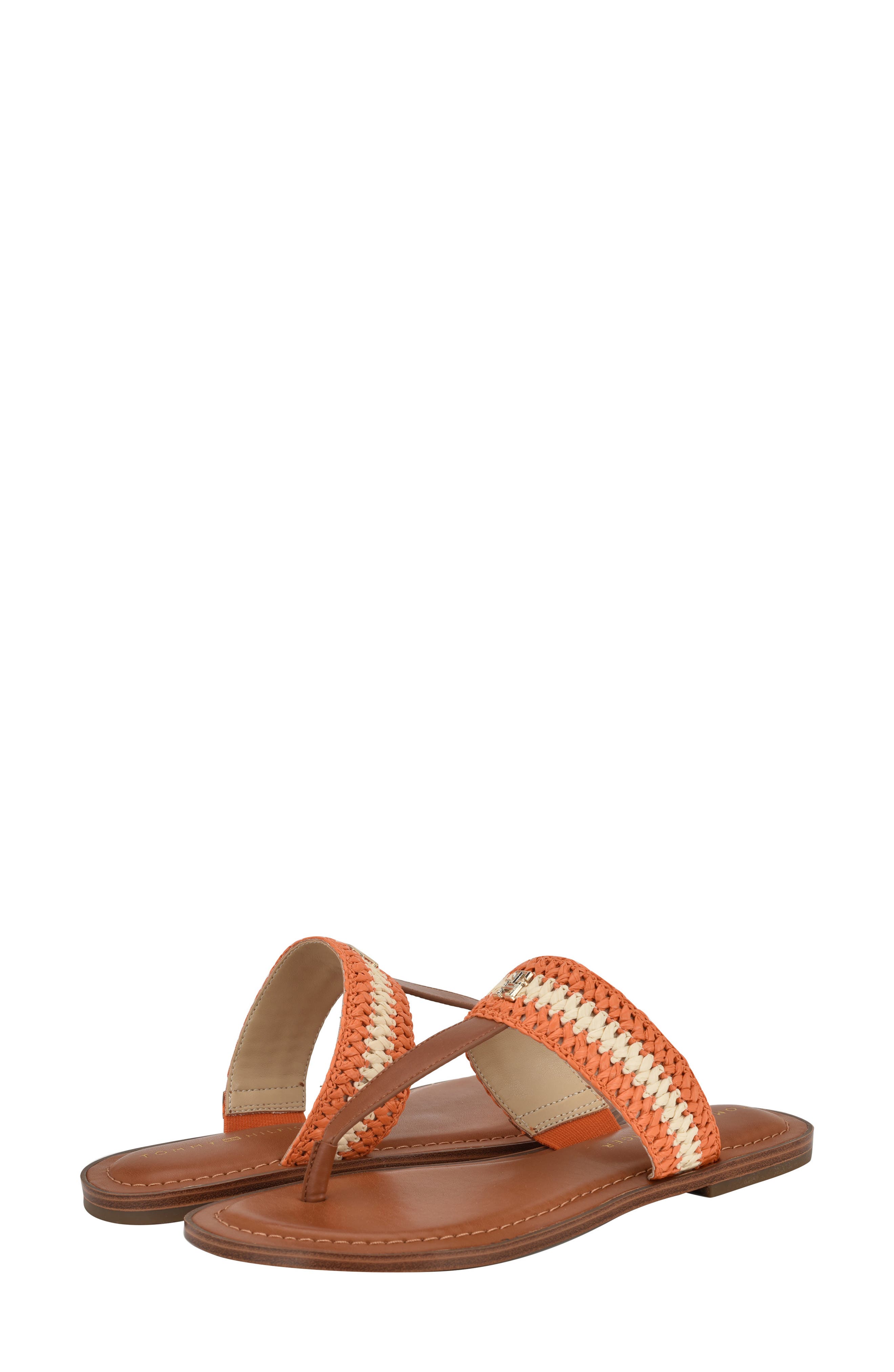 Tommy Hilfiger Gojia Flip Flop, Alternate, color, Ora01