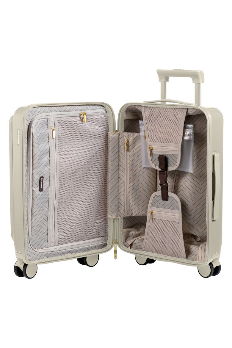 Onyx 21.5-Inch Expandable Hardside Spinner Carry-On, Alternate, color, IVORY