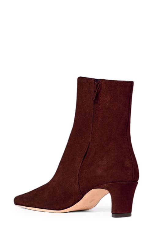 Staud Wally Bootie In Animal Print