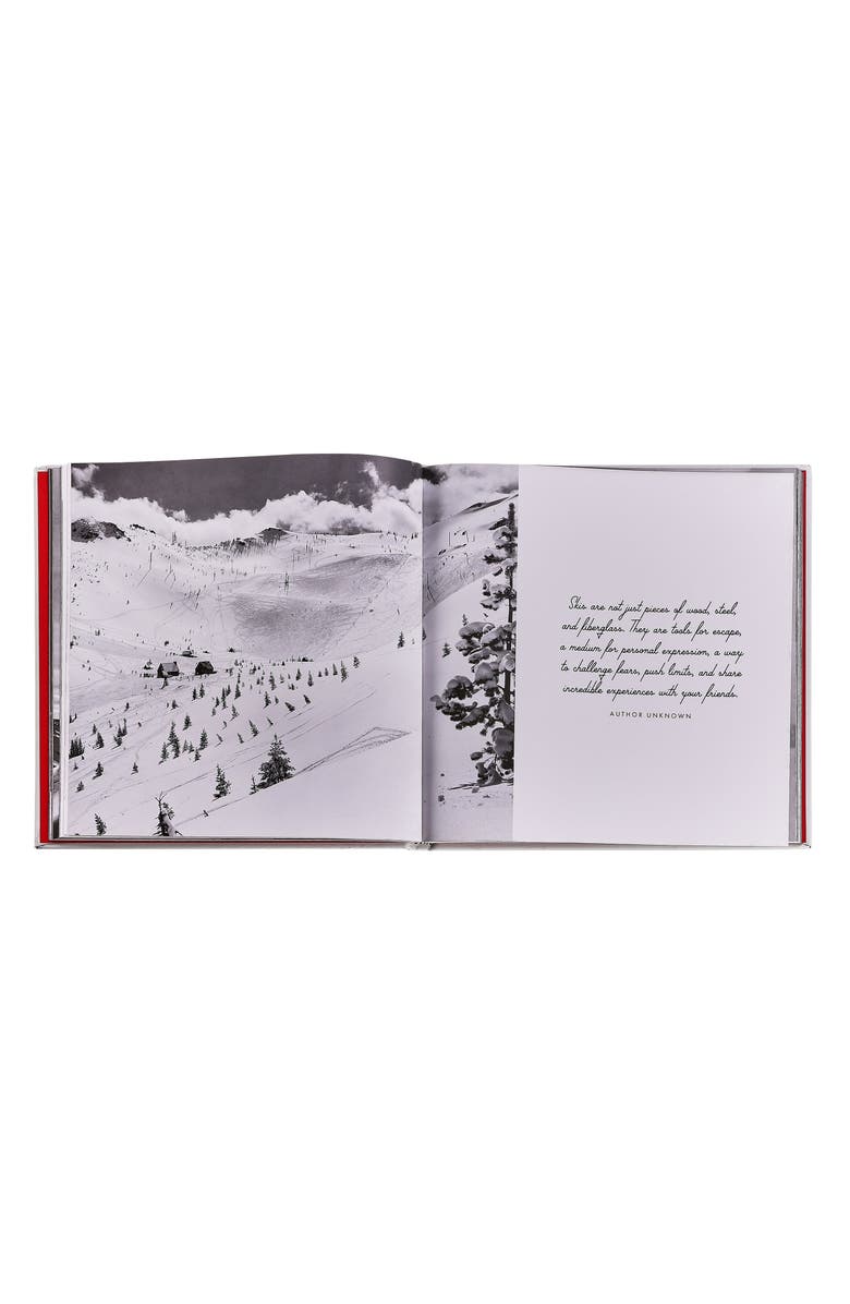 Graphic Image Vintage Skiing Nostalgic Images from the Golden Age of Skiing Leather Edition, Alternate, color, Cloud