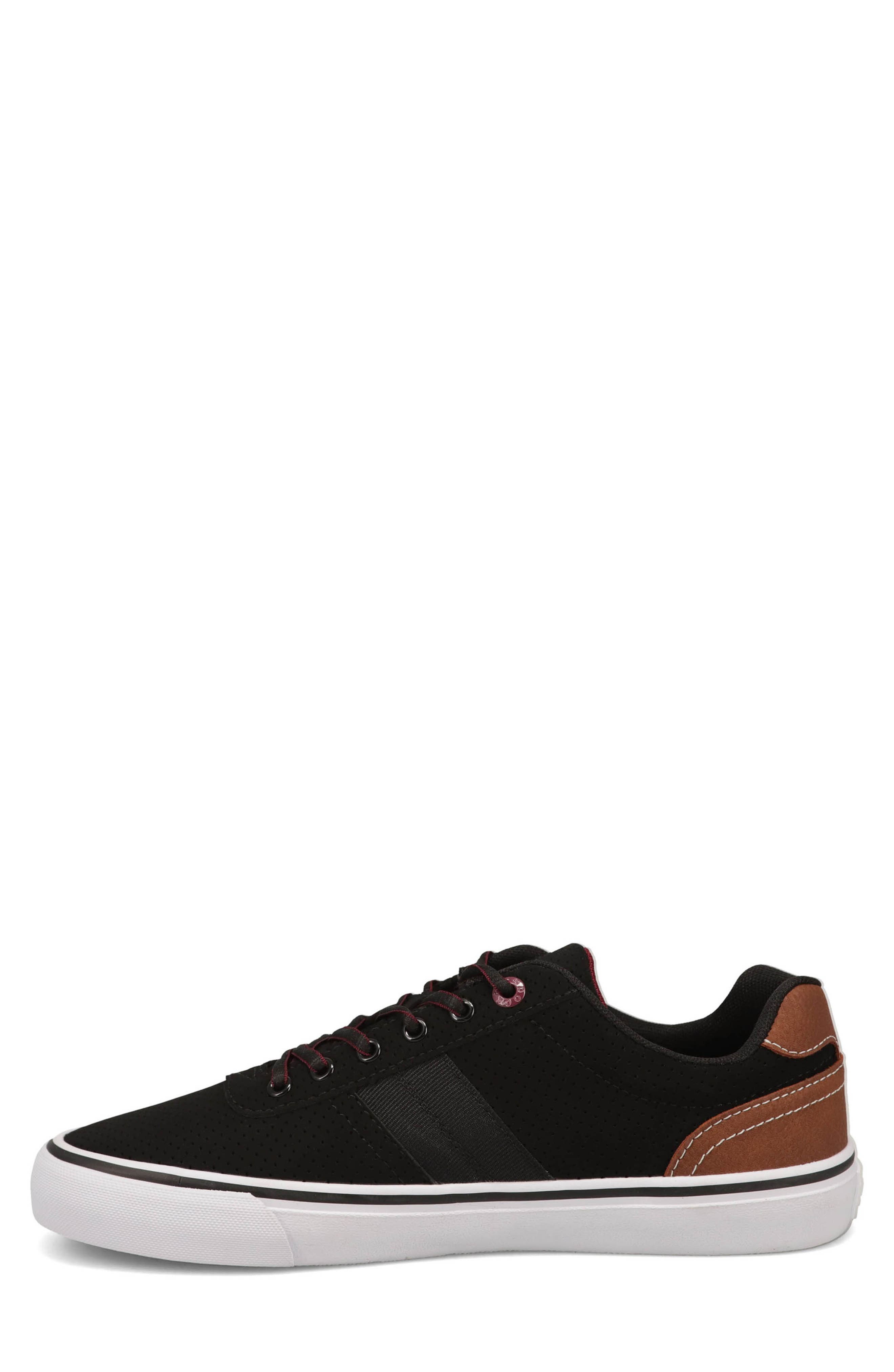Dockers<sup>®</sup> Hobbs Lace-Up Sneaker, Alternate, color, Black/ Burgundy