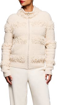 NIC+ZOE Fringe Knit Jacket
