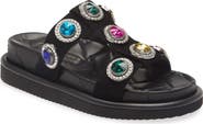 Kurt Geiger London Orson Crystal Slide Sandal