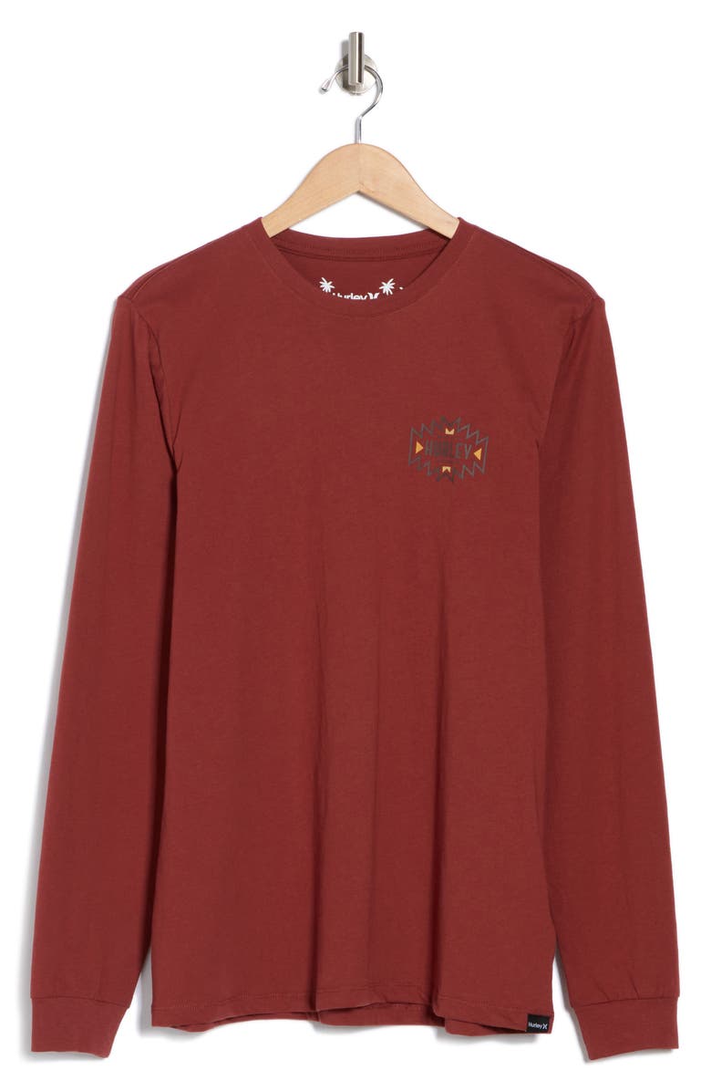Hurley Southwest Long Sleeve Graphic T-Shirt, Main, color,