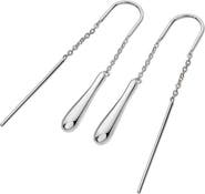 Lucy Quartermaine Feeder Drop Earrings with Bridge